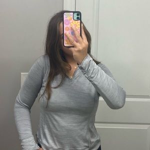 Women’s Grey Zip Jacket